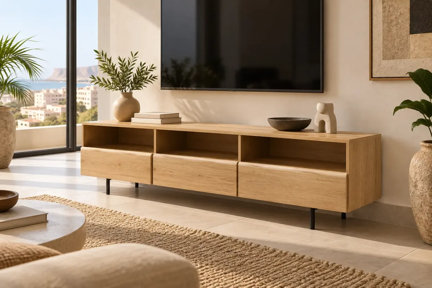 Meuble TV Rovere — en situation