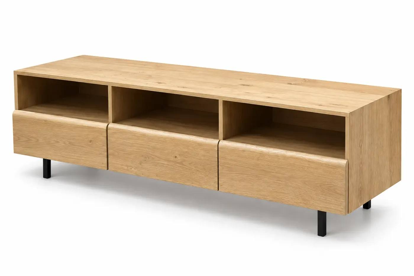 Meuble TV Rovere — vue trois-quarts