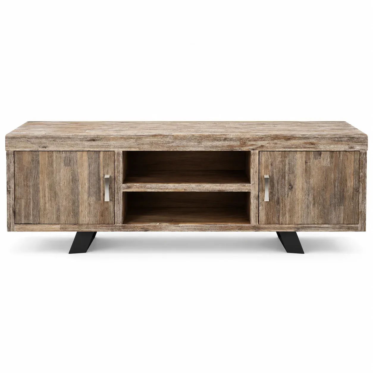 Meuble TV Patina — vue de face