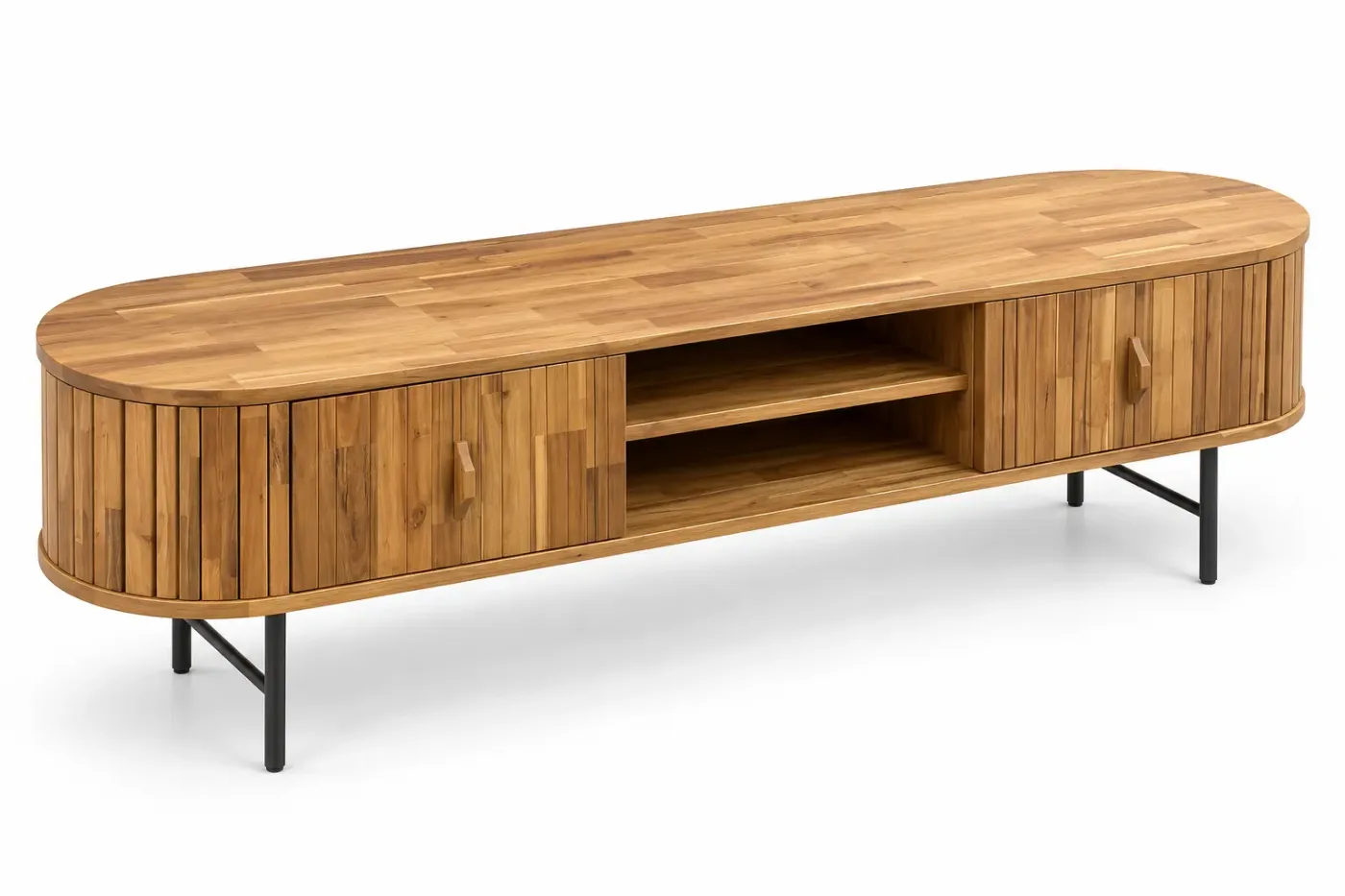 Meuble TV Listello — Meuble TV — vue trois-quarts