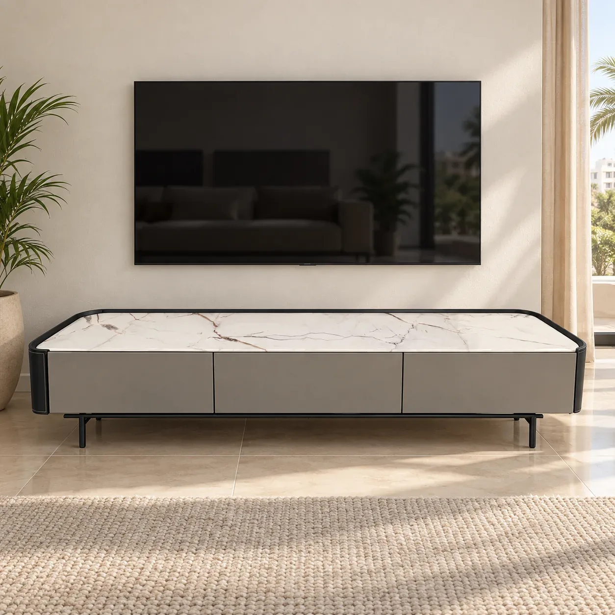 Meuble TV Pietra — en situation