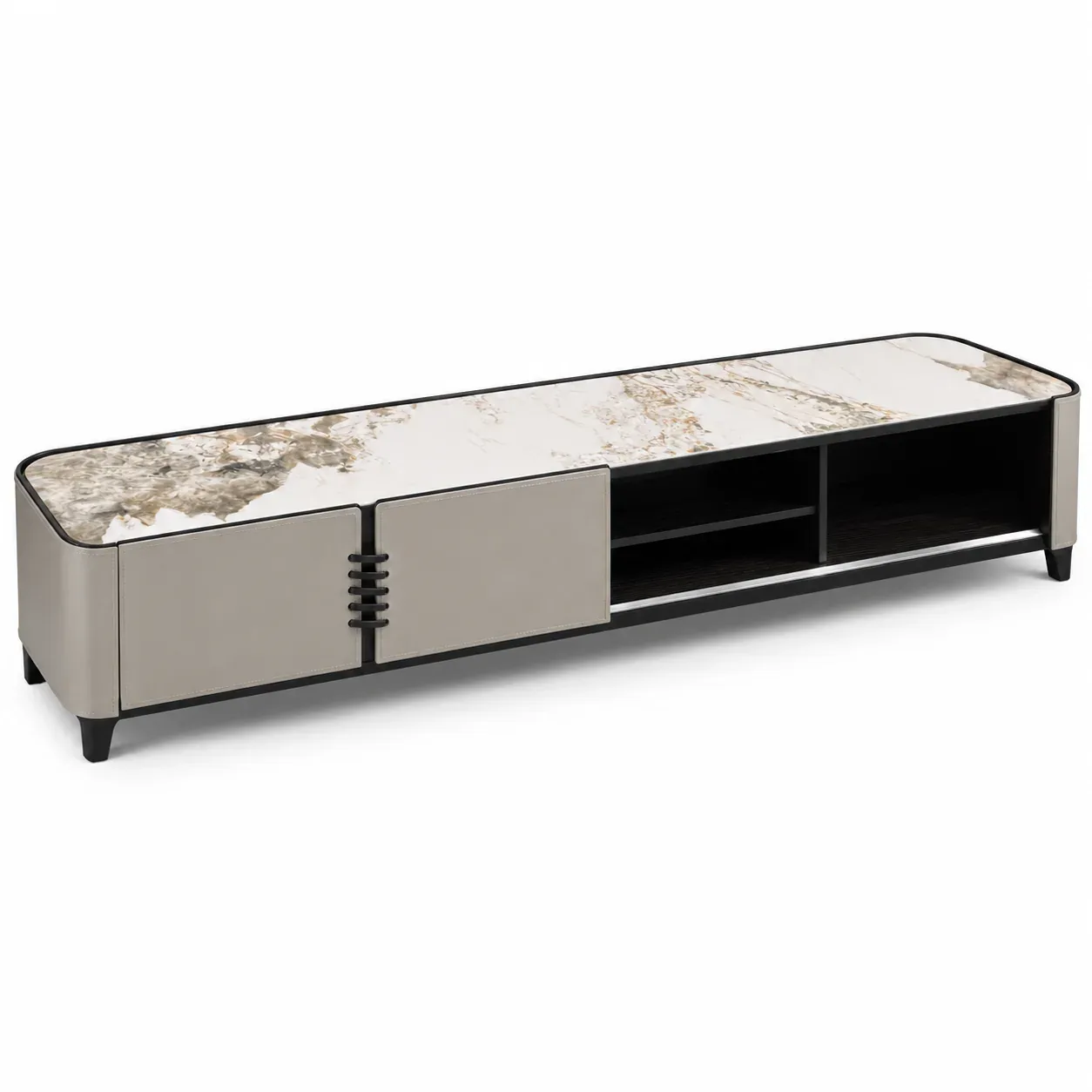 Meuble TV Selce — vue trois-quarts